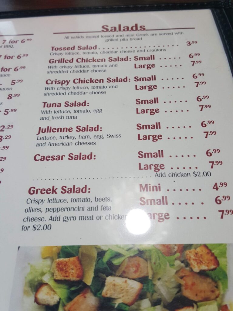 Milan Coney Island Menu 5